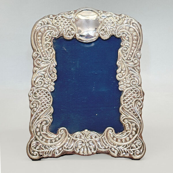 Carrs Silver Embossed Picture Frame Sheffield 1996