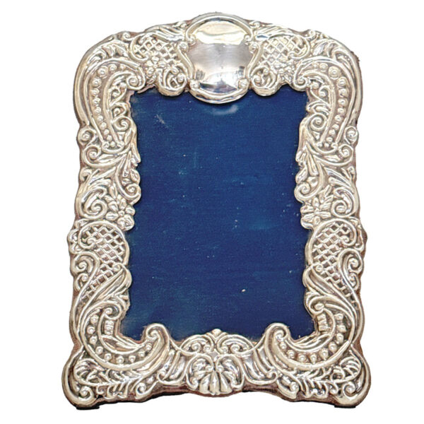 Carrs Silver Embossed Picture Frame Sheffield 1996