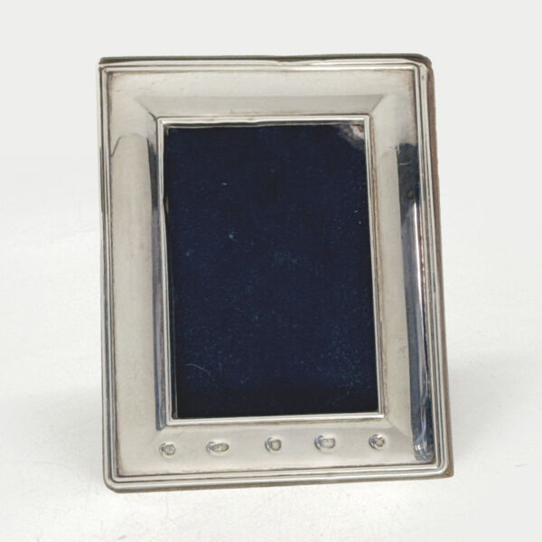 Carrs Silver Reeded Border Picture Frame Sheffield 1997