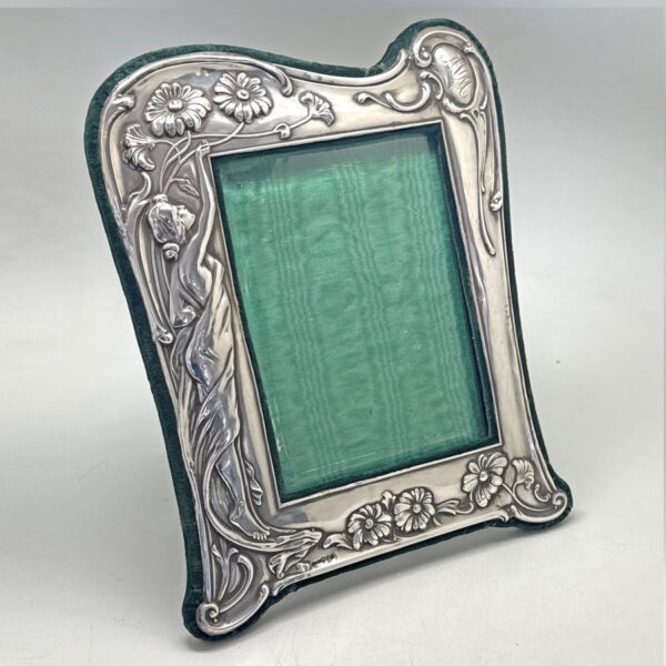Hallmarked Silver Art Nouveau Picture Frame Chester 1911