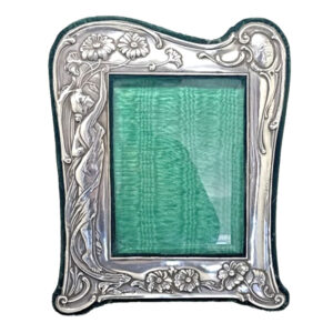 Hallmarked Silver Art Nouveau Picture Frame Chester 1911