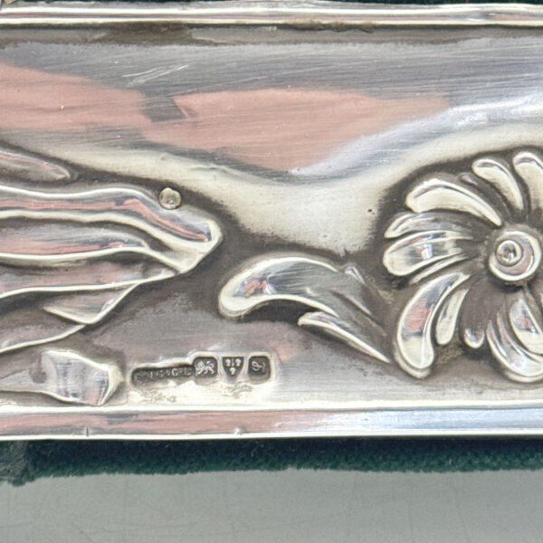 Hallmarked Silver Art Nouveau Picture Frame Chester 1911