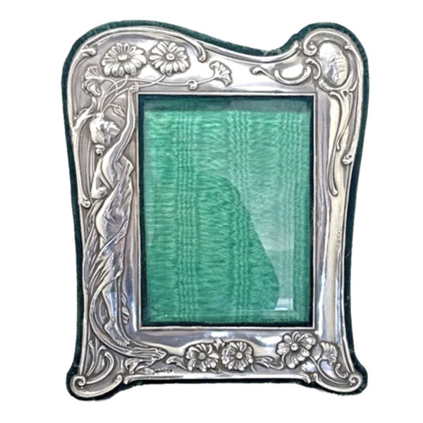 Hallmarked Silver Art Nouveau Picture Frame Chester 1911