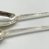 Hallmarked Silver Pair Salad Servers Sheffield 1938