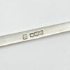 Hallmarked Silver Pair Salad Servers Sheffield 1938