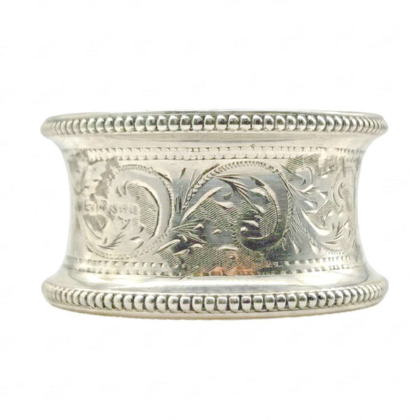 Hallmarked Silver Serviette Ring Birmingham 1911