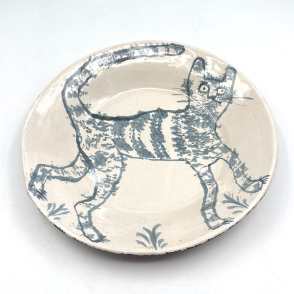Hylton Nel Blue and White Cat Bowl 1993-