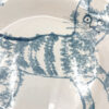 Hylton Nel Blue and White Cat Bowl 1993-