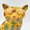 Hylton Nel Pair Green and Brown Ginger Tabby Cats 1993-