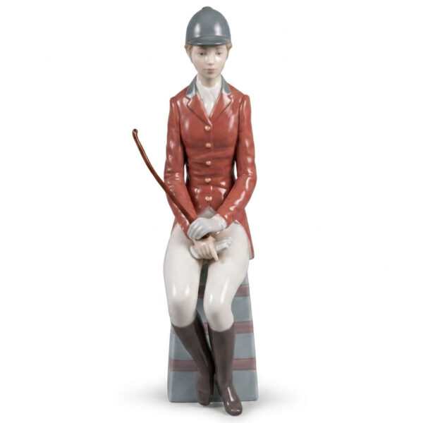 Lladro Figurine Lady Equestrian 5328