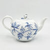 Meissen Onion Pattern Tea Pot On Trivet Warmer