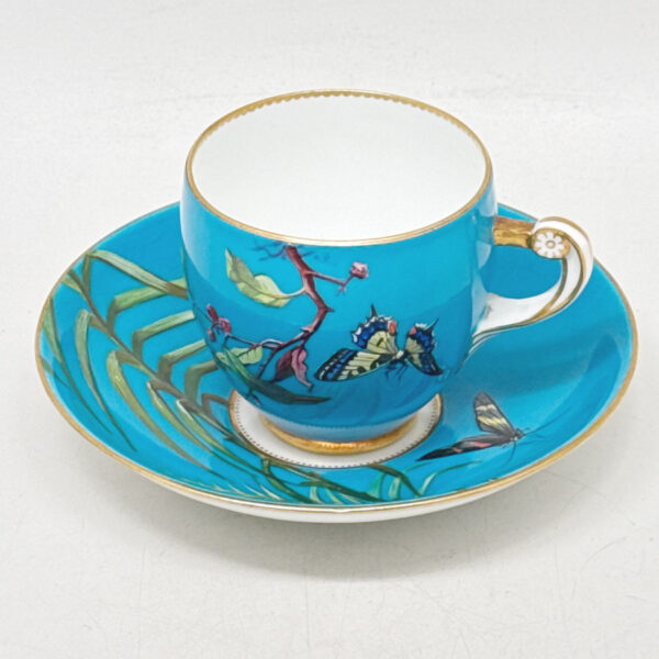 Minton Cabinet Tea Duo Butterfly C1873