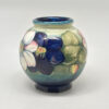 Moorcroft Clematis Pattern Vase 9cm