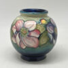 Moorcroft Clematis Pattern Vase 9cm