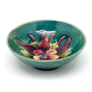 Moorcroft Columbine Pattern Small Bowl C1967