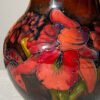 Moorcroft Flambe Orchid Pattern Bulbous Vase C1950