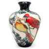Moorcroft Pottery Birds Of Paradise Vase Limited Edition