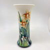 Moorcroft Pottery Cutlers Green Trumpet Vase Limited Edition