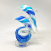 Murano Sea Coloured Dolphins On Crest Of Waves 20th
