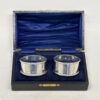 Pair-Hallmarked-Sterling-Silver-Serviette-Rings-Birmingham-1922-1 Pair Hallmarked Sterling Silver Serviette Rings Birmingham 1922