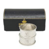Pair-Hallmarked-Sterling-Silver-Serviette-Rings-Birmingham-1922 Pair Hallmarked Sterling Silver Serviette Rings Birmingham 1922