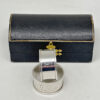 Pair-Hallmarked-Sterling-Silver-Serviette-Rings-Birmingham-1922-2 Pair Hallmarked Sterling Silver Serviette Rings Birmingham 1922