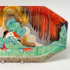Rare-Clarice-Cliff-Bizarre-Forest-Glen-Sandwich-Plate-C1935-3 Rare Clarice Cliff Bizarre Forest Glen Sandwich Plate C1935