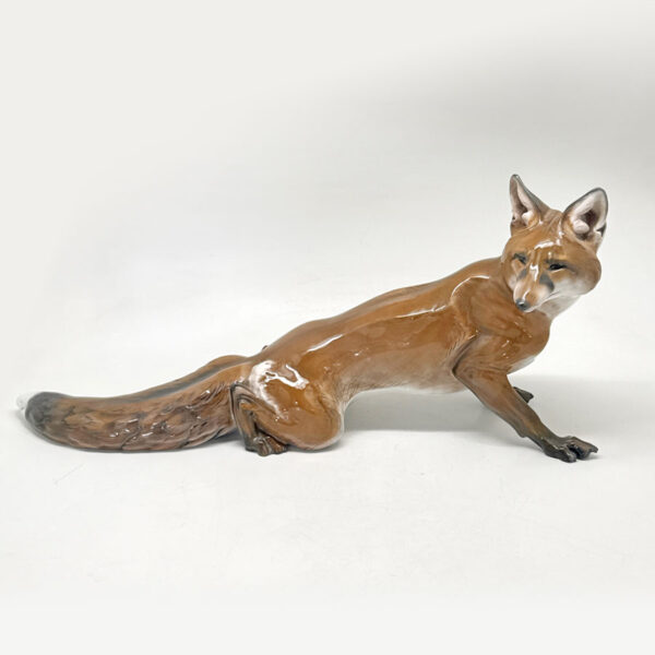 Rosenthal Creeping Red Fox  Figurine C1930
