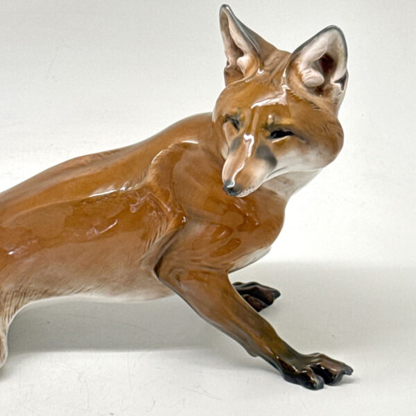 Rosenthal Creeping Red Fox  Figurine C1930
