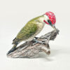 Rosenthal Green Wood Pecker Figurine 20th
