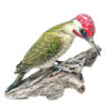 Rosenthal Green Wood Pecker Figurine 20th