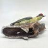 Rosenthal Green Wood Pecker Green Chest Figurine 20th