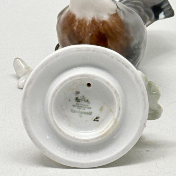 Rosenthal-Nuthatch-Bird-On-Branch-Figurine-4 Rosenthal Nuthatch Bird On Branch Figurine 20th
