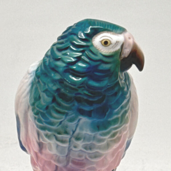 Rosenthal Parrot On Wreath Plinth Figurine 20th C1923