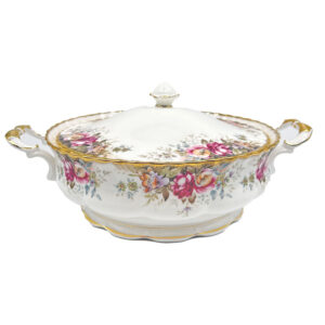 Royal Albert Autumn Roses Vegetable Bowl and Cover