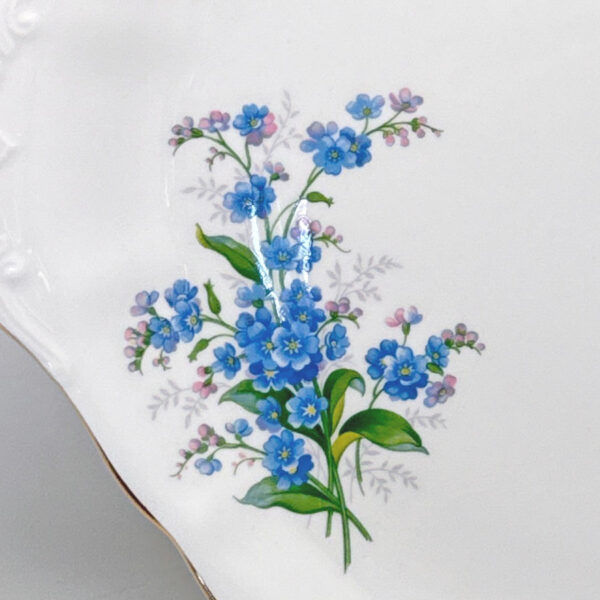 Royal Albert Forget Me Not Tea Cake Plate