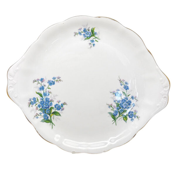 Royal Albert Forget Me Not Tea Cake Plate