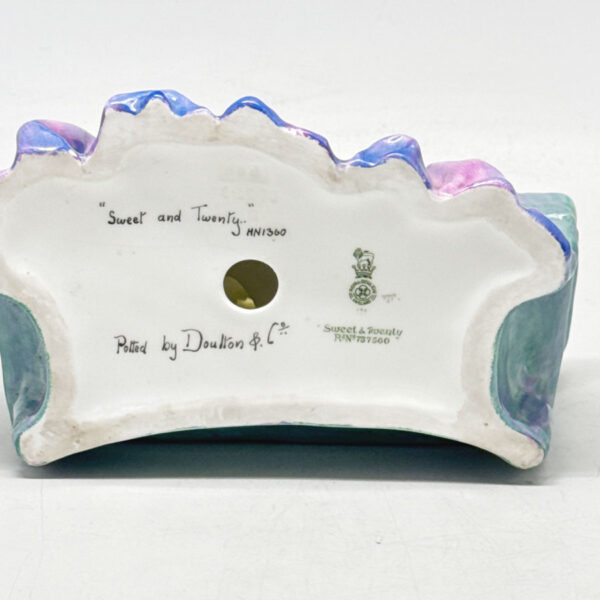 Royal Doulton Figurine Sweet and Twenty Rare Colour Way HN1360