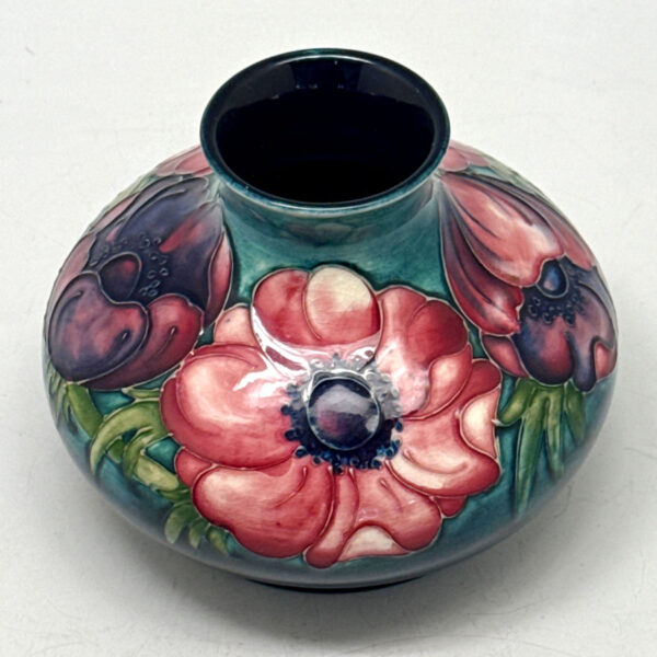 Walter Moorcroft Anemone Baluster Shaped Vase C1949