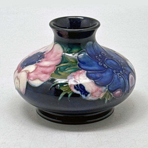 Walter Moorcroft Anemone Balustrade Vase C1949