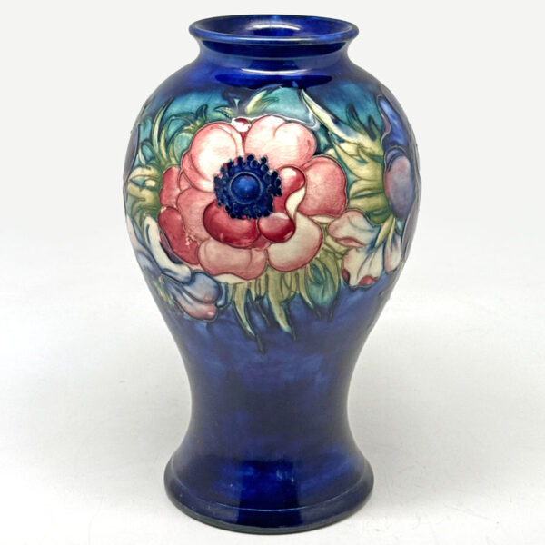 Walter Moorcroft Anemone Vase C1949
