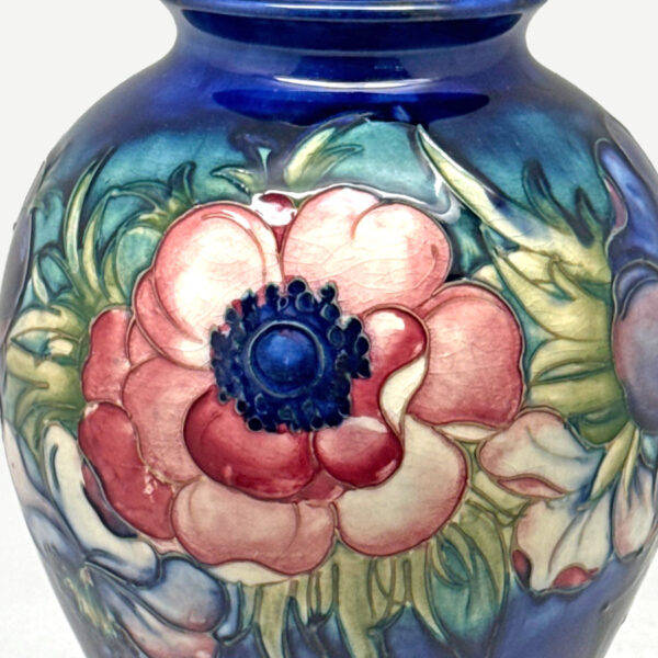 Walter Moorcroft Anemone Vase C1949