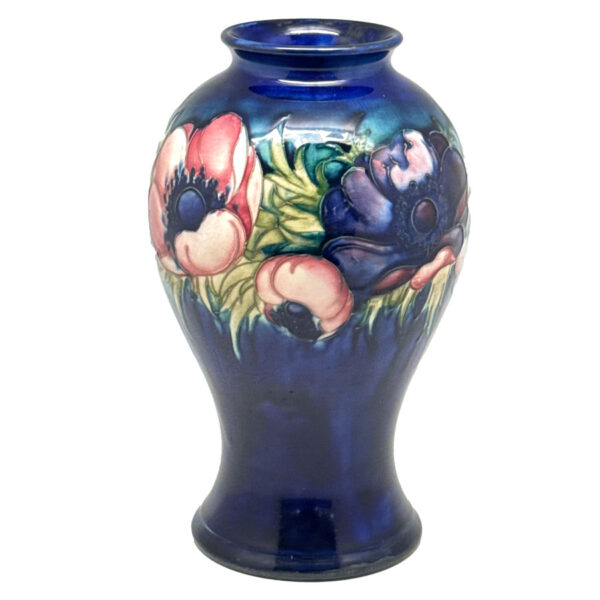Walter Moorcroft Anemone Vase C1949