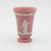 Wedgwood Jasperware Miniature Pink Vase 5.5cm