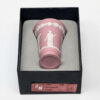 Wedgwood Jasperware Miniature Pink Vase 5.5cm