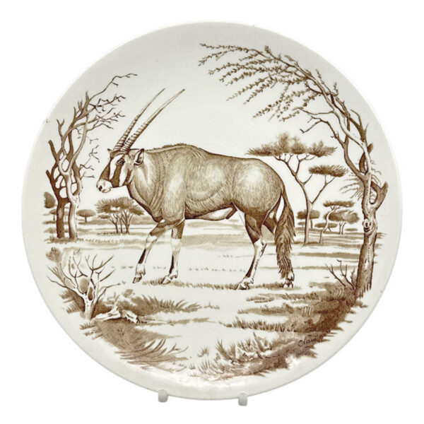Wedgwood Union National Parks Plate Gemsbok