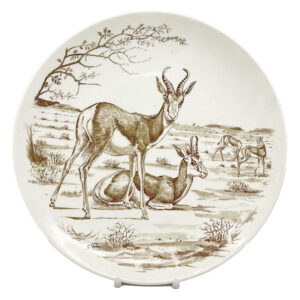 Wedgwood Union National Parks Plate Springbok