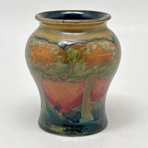 William-Moorcroft-Eventide-Miniature-Vase-3 William Moorcroft Eventide Miniature Vase C1922