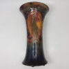 William Moorcroft Leaf And Berry Flambe Glaze Trumpet Vase C1928