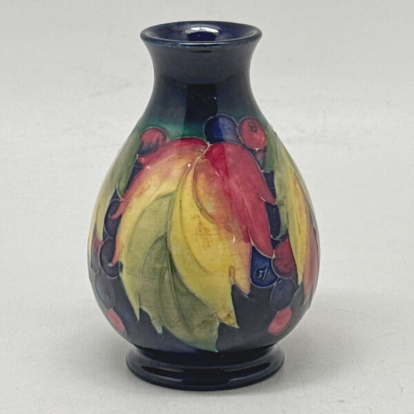 William-Moorcroft-Leaf-And-Berry-Vase-C1928-2 William Moorcroft Leaf And Berry Vase C1928 24cm